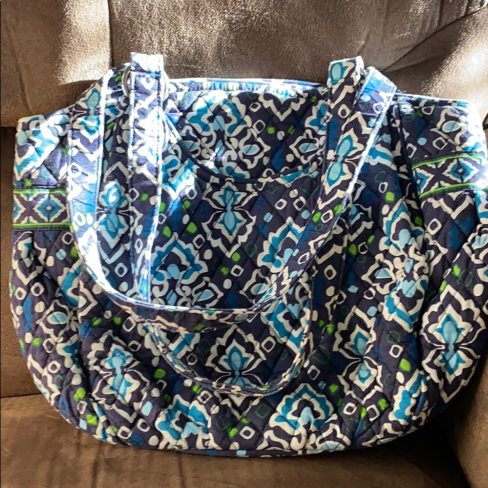 New Vera Bradley Ink blue shoulder bag